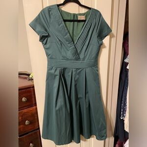 Lindy Bop UK14 US10 Darcy Emerald Green Dress Holiday Christmas